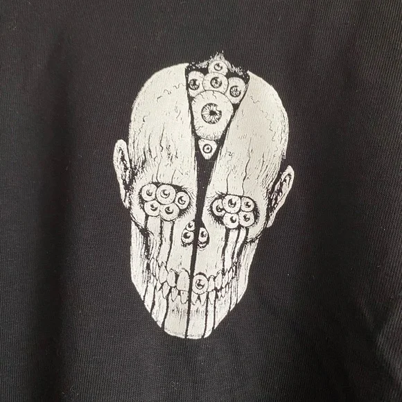 Misfits long sleeve shirt double sided 20 Eyes Junji Ito artwork Dead Stock 2XL - Picture 4 of 6